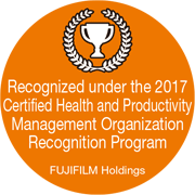 【Image】Recognized under the 2017 Certified Health and Productivity Management Organization Recognition Program FUJIFILM Holdings